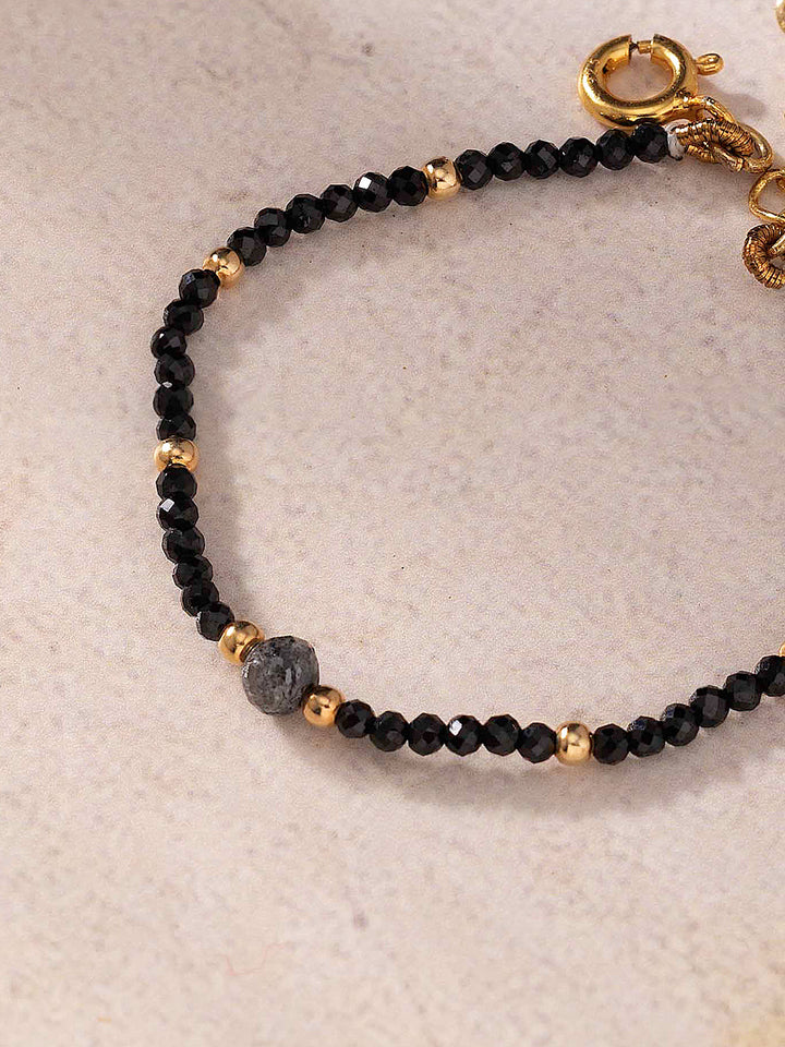 Black Diamond Sterling Silver - Evil Eye Baby Bracelet