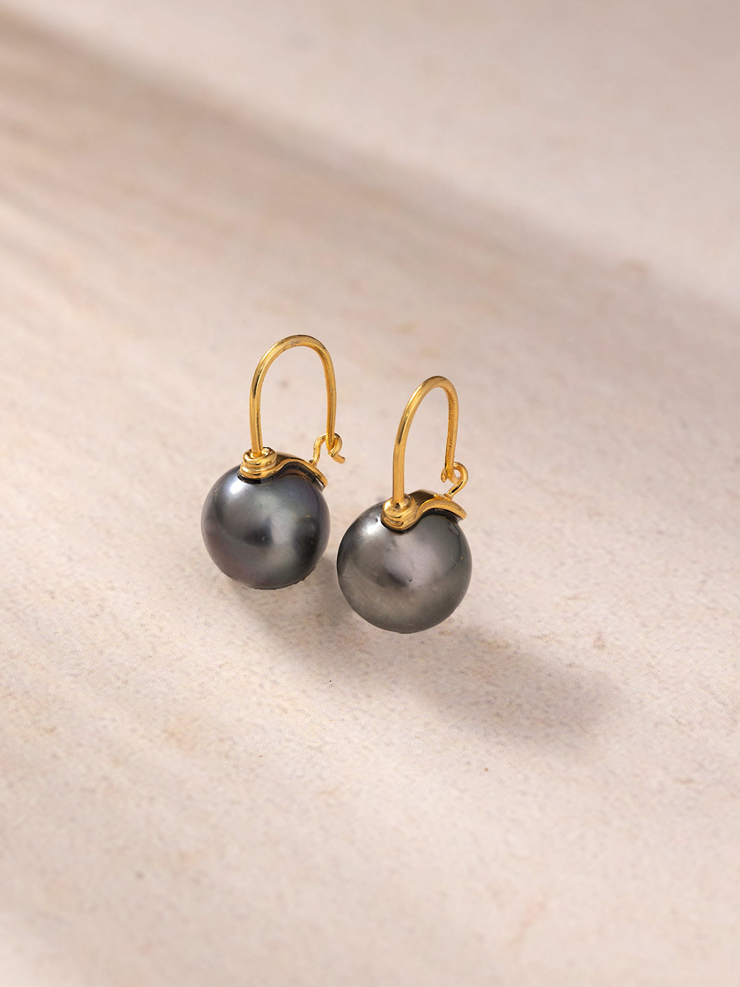 Tahitian Pearl Earrings - Push Present