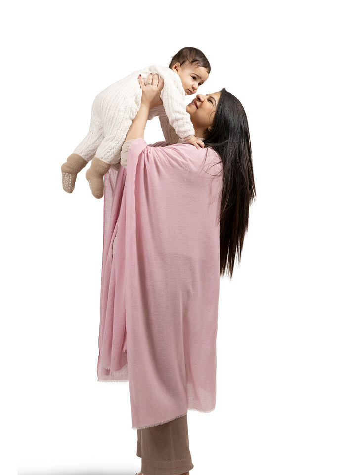 Swarovski Winter Bloom Cashmere Feeding Wrap – Warm Nursing Cover