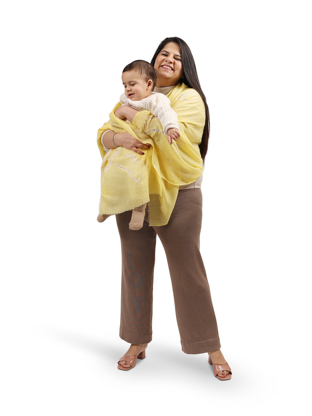 Bow Yellow Feeding Wrap – Lightweight Nursing Wrap