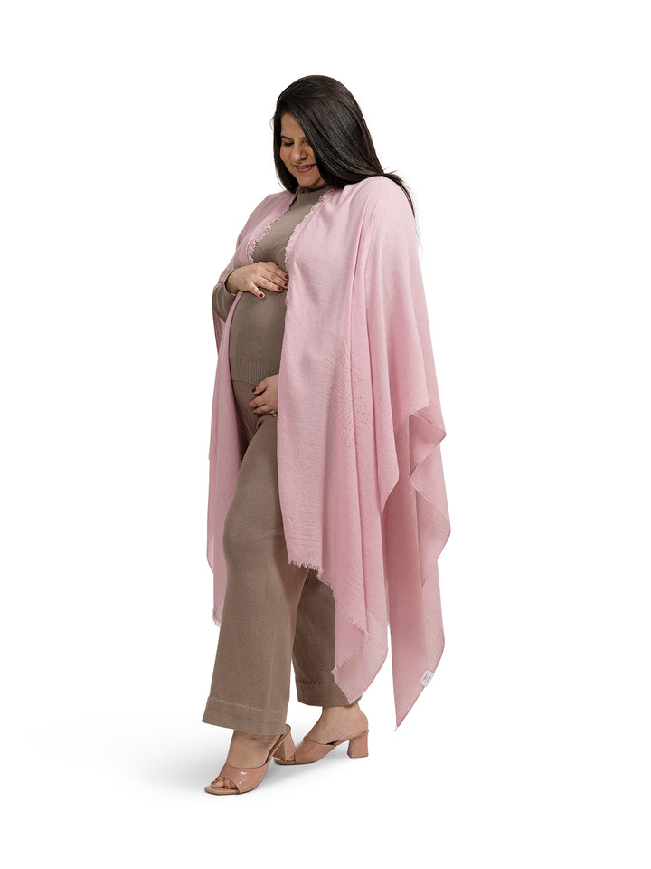 Swarovski Winter Bloom Cashmere Feeding Wrap – Warm Nursing Cover