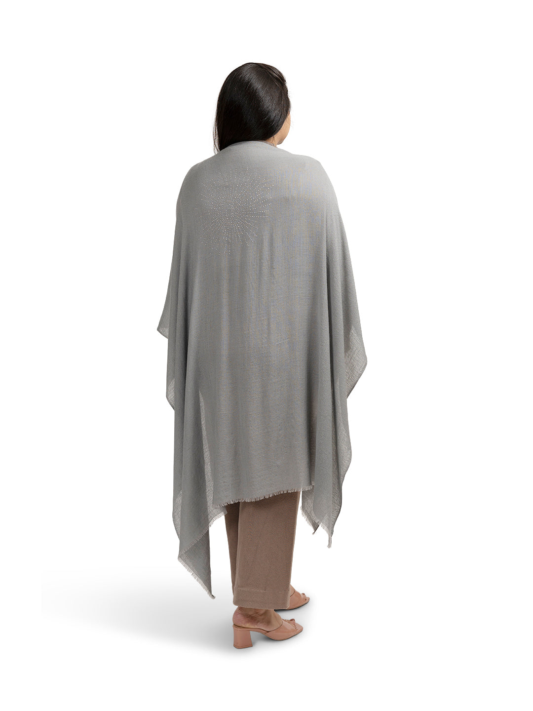 Swarovski Dusk Cashmere Feeding Wrap – Soft Winter Nursing Wrap