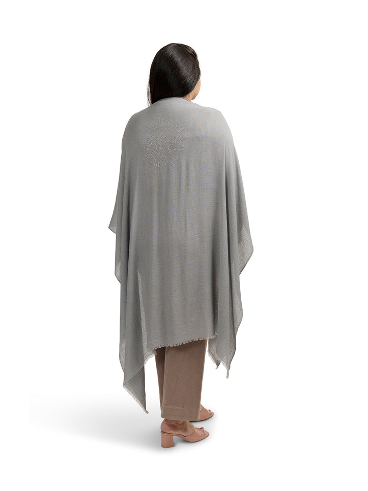 Swarovski Dusk Cashmere Feeding Wrap – Soft Winter Nursing Wrap