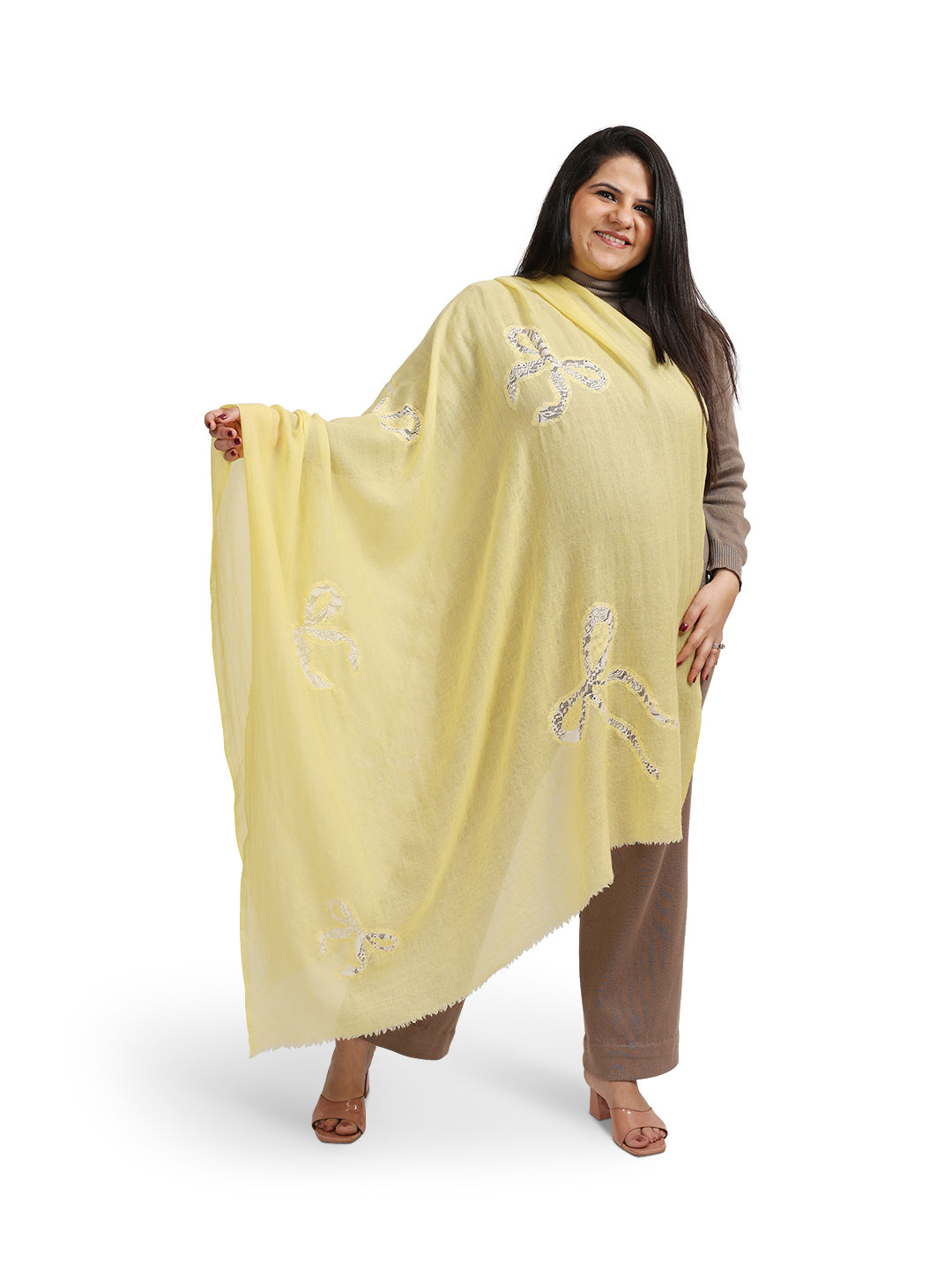 Bow Yellow Feeding Wrap – Lightweight Nursing Wrap