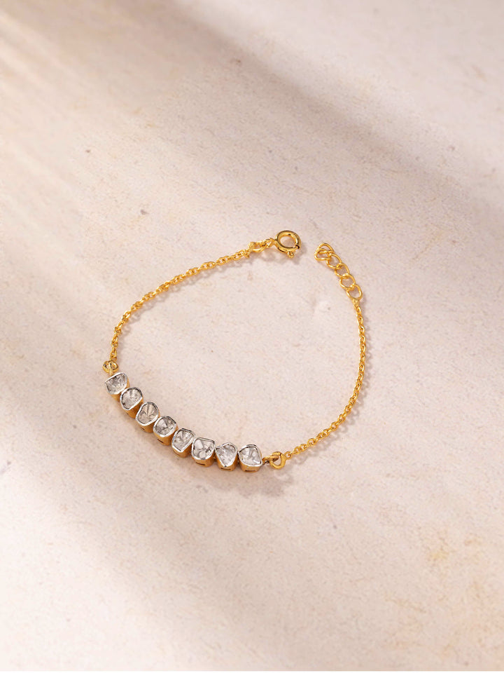 Baby Polki Diamond Bracelet – Twinning Edition