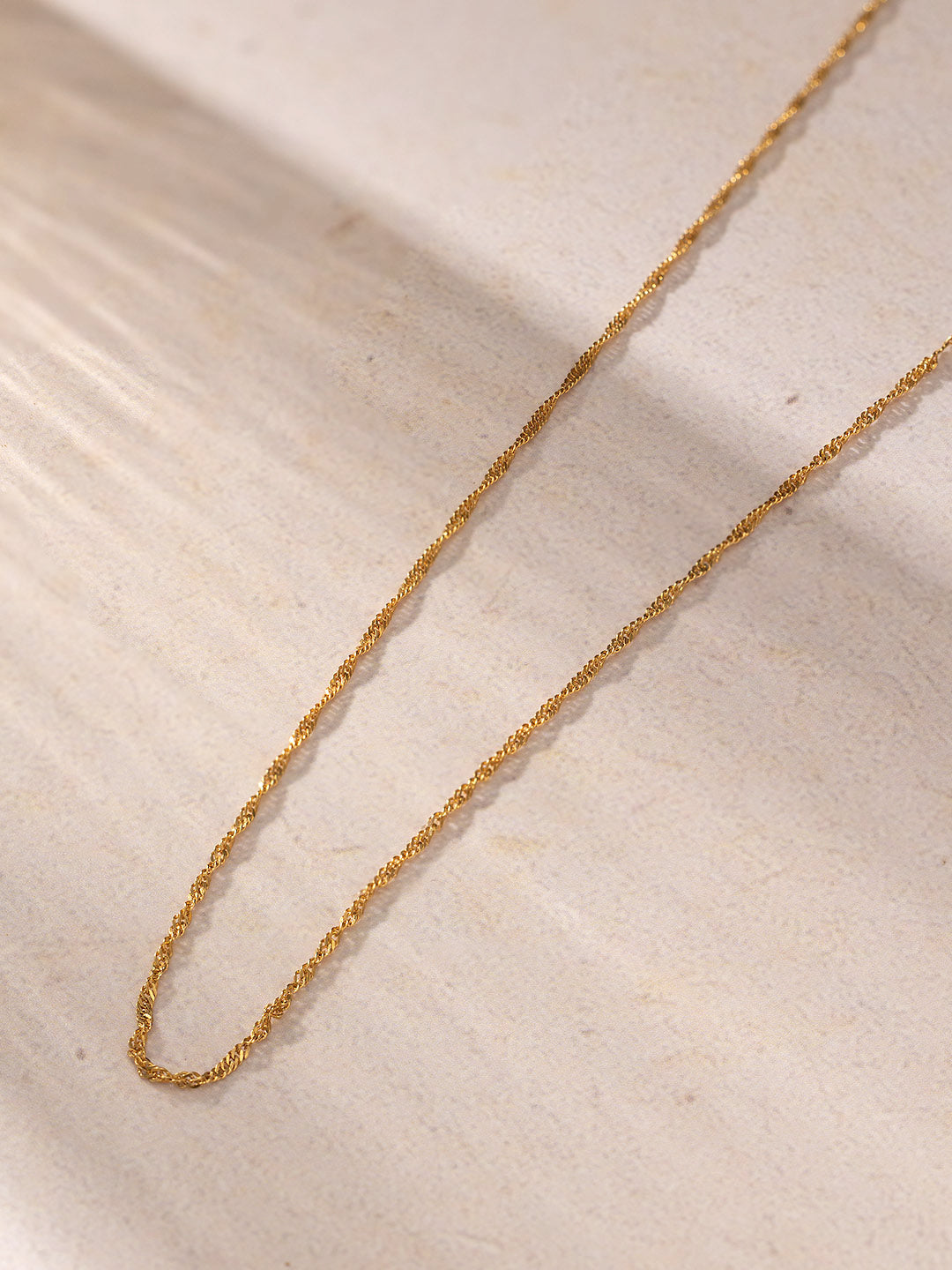 14KT Gold - Minimal Layering Chain for Pendants & Everyday Wear