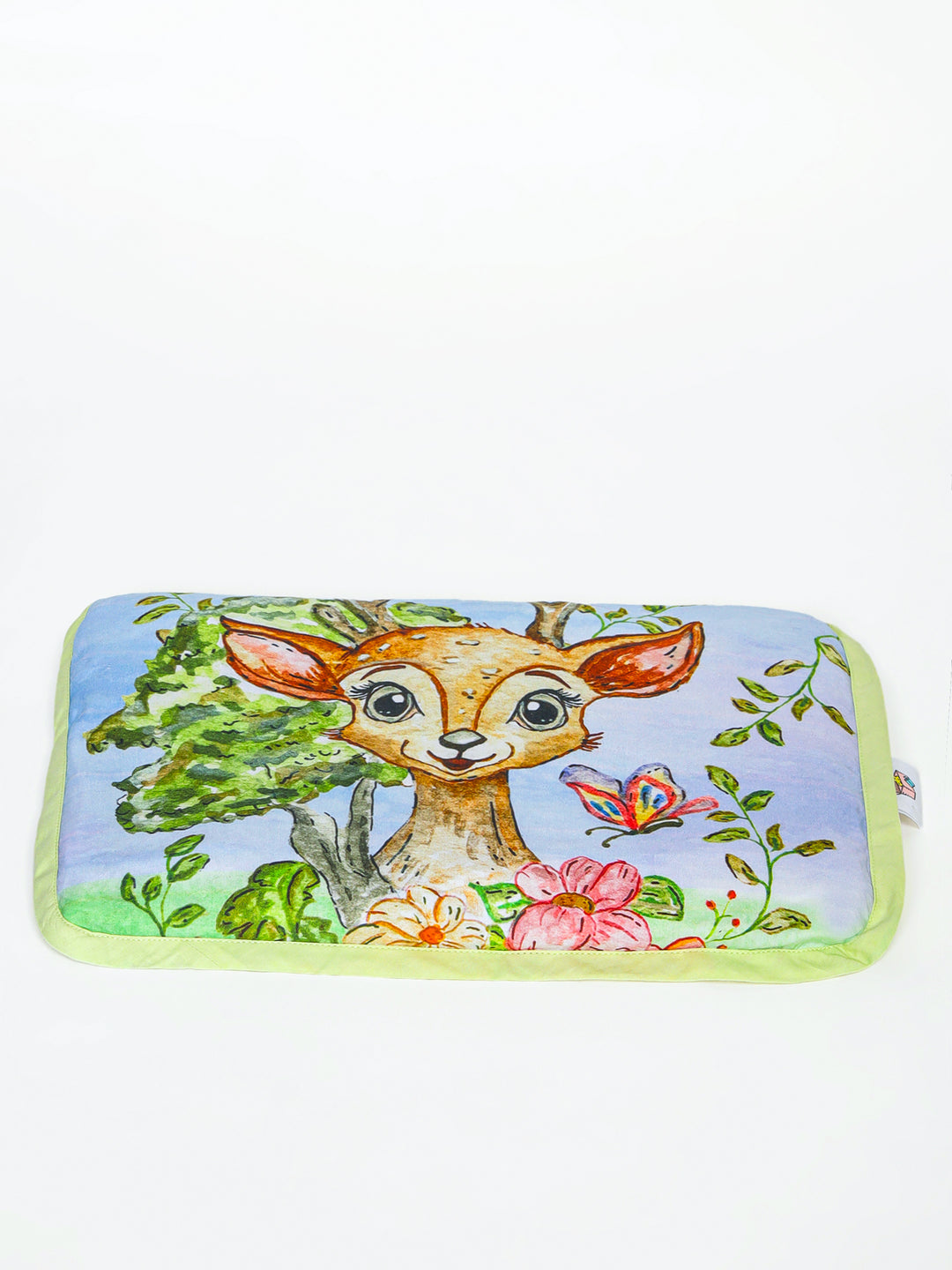 Baby Head Shaping Organic Mustard Seed Pillow - Bambi
