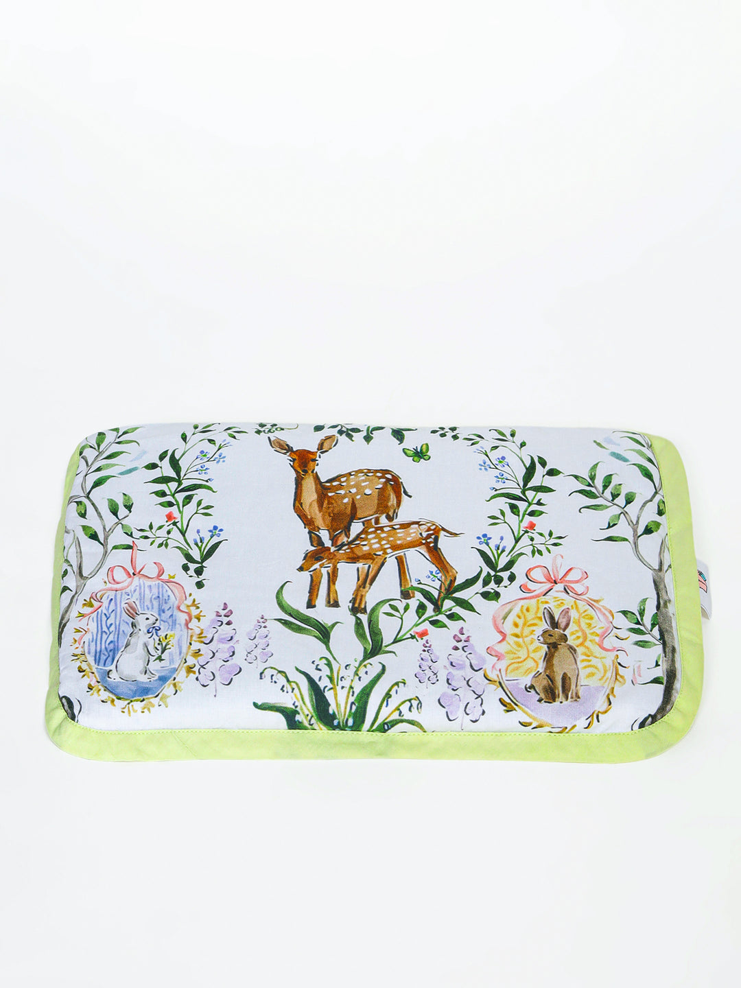 Baby Head Shaping Organic Mustard Seed Pillow - Enchanted Deer