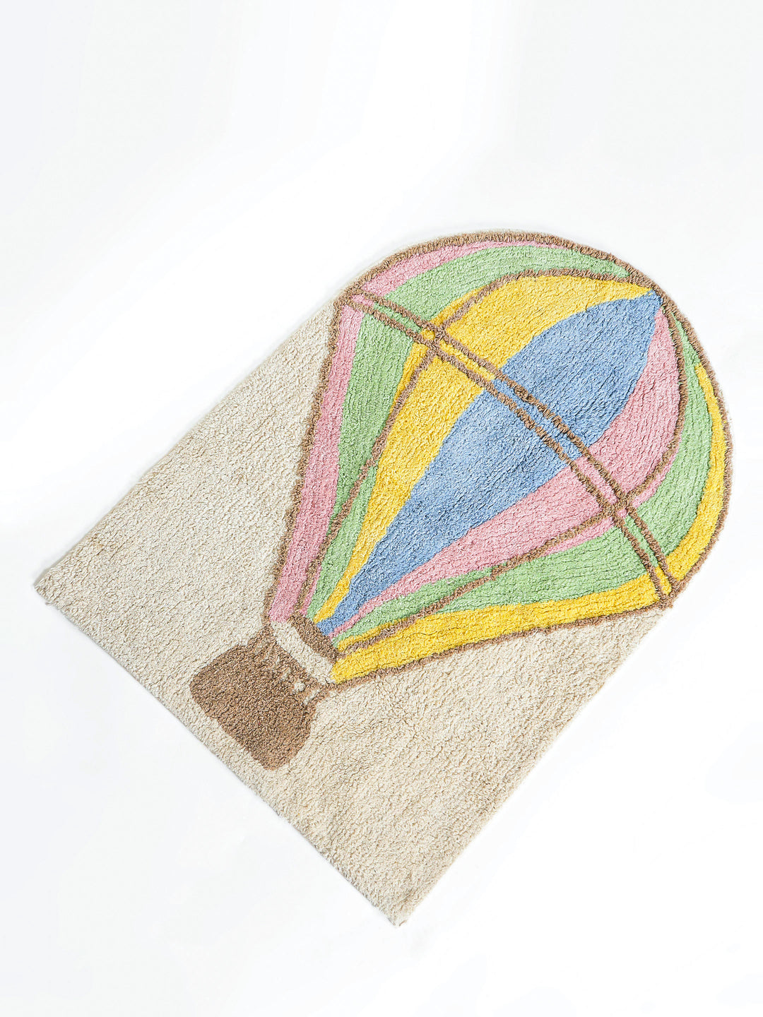 Up & Away Balloon Tufted Nursery Floor Mat