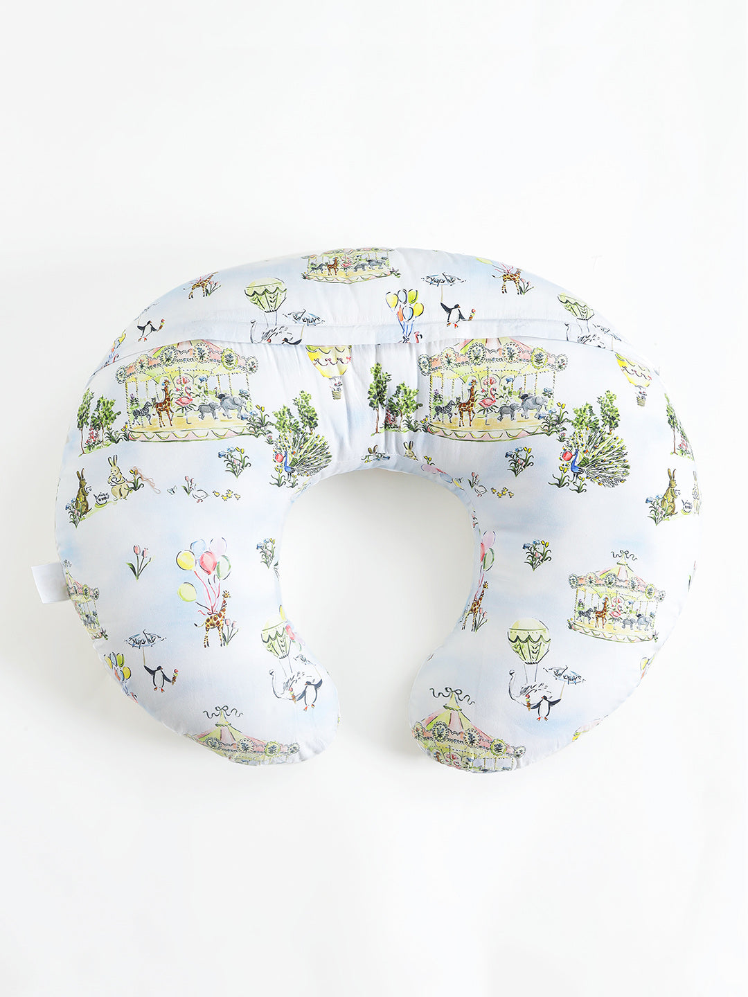 Baby Feeding Pillow - Carnival Carousel