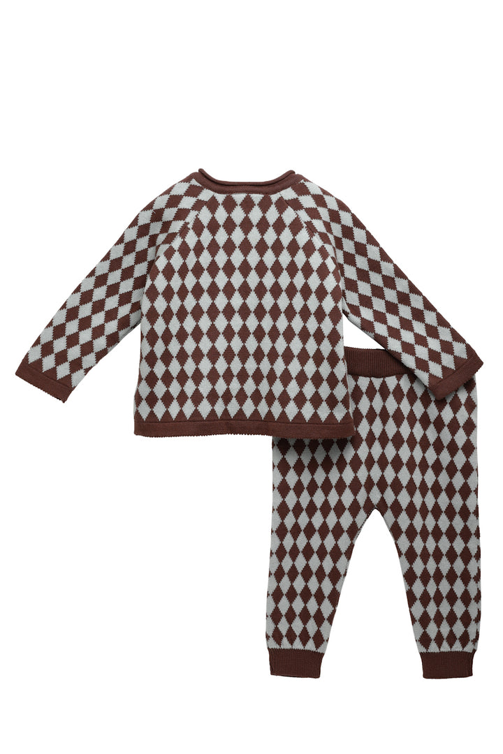 Diamond Jacquard Set