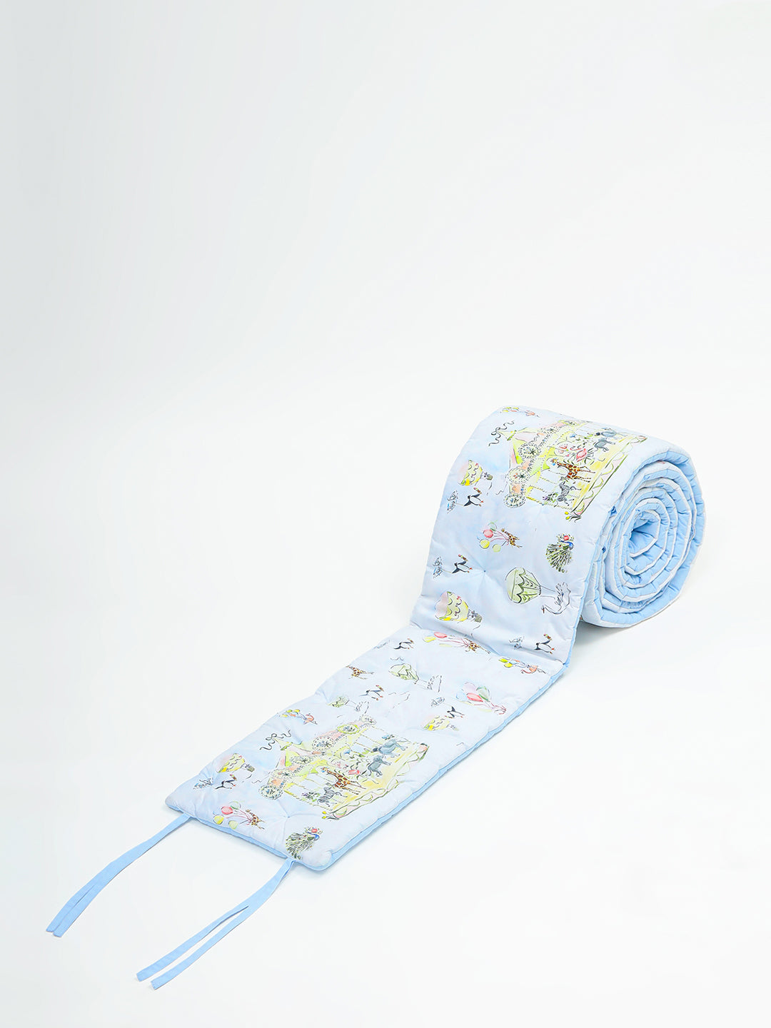 Baby Cot Bumper - Carnival Carousel