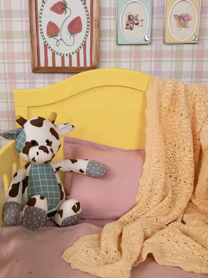 Milou Moo Cuddle Toy & Baby Blanket Set