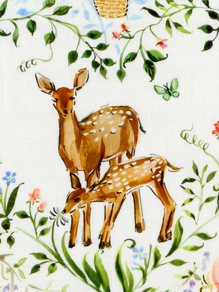 Enchanted Deer Swaddle For Newborn Baby