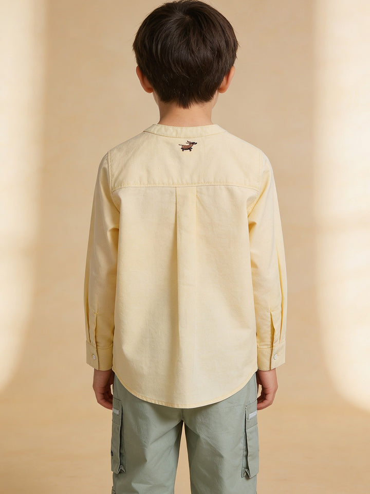 Band Collar Shirt – Signature Fit