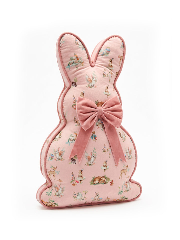 Kid's Cotton Pillow - Blush Bunny