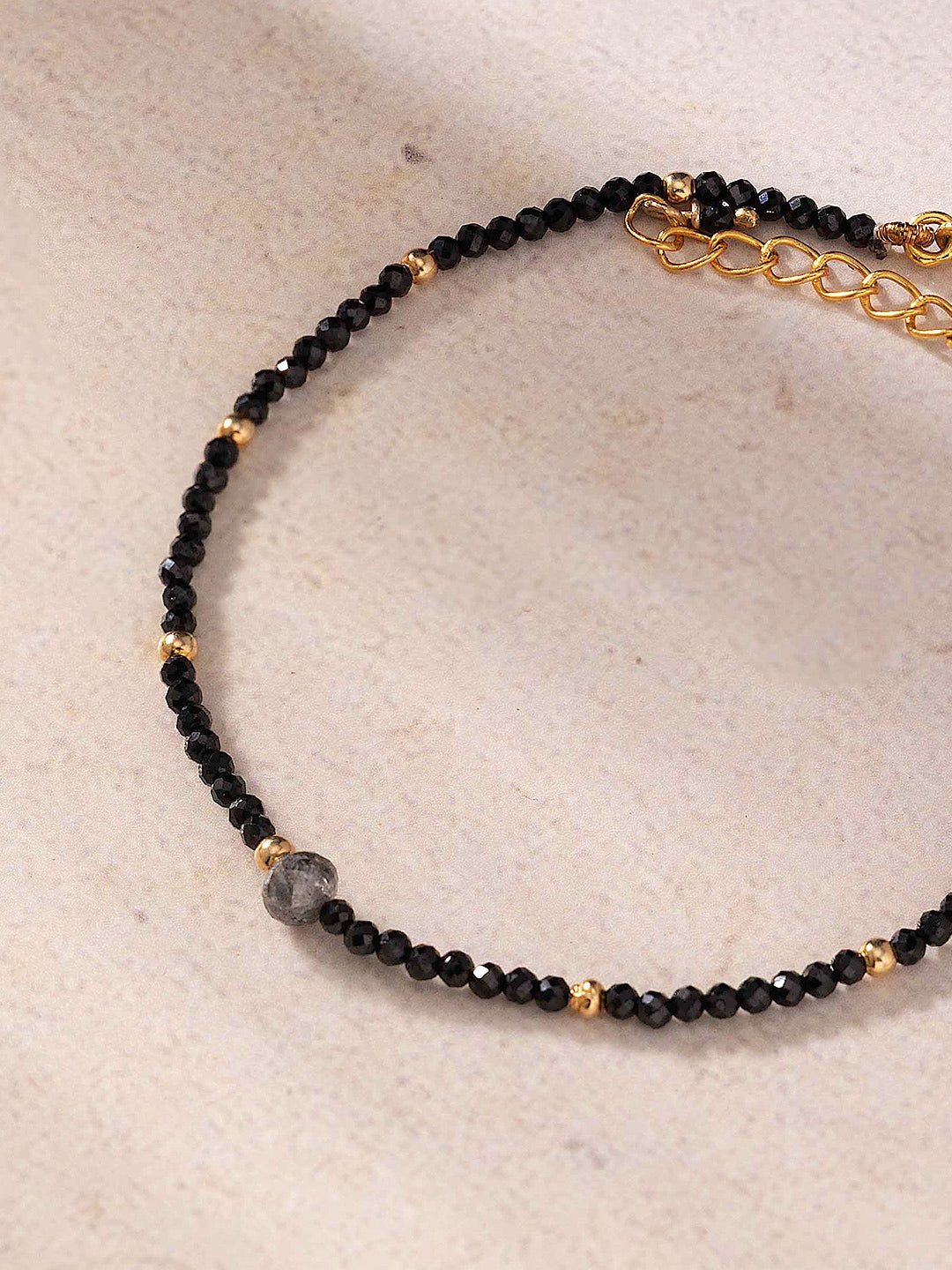 Black Diamond Sterling Silver - Evil Eye Mom Bracelet
