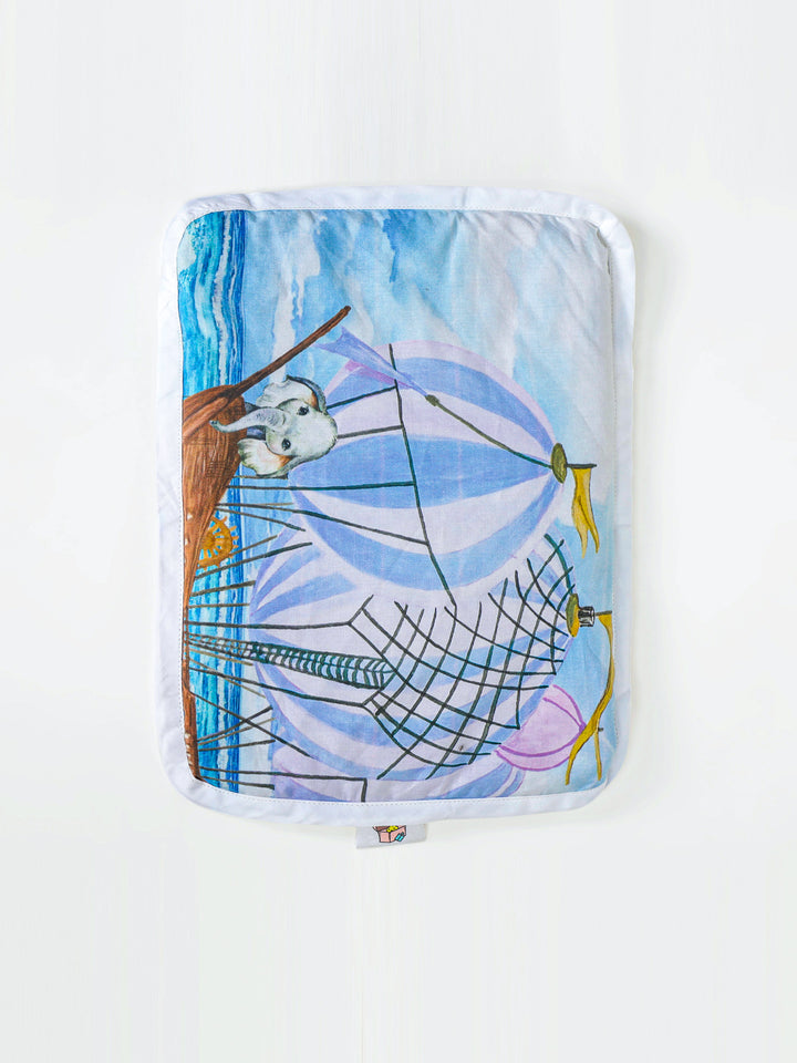 Baby Head Shaping Organic Mustard Seed Pillow - Ele on The Ship