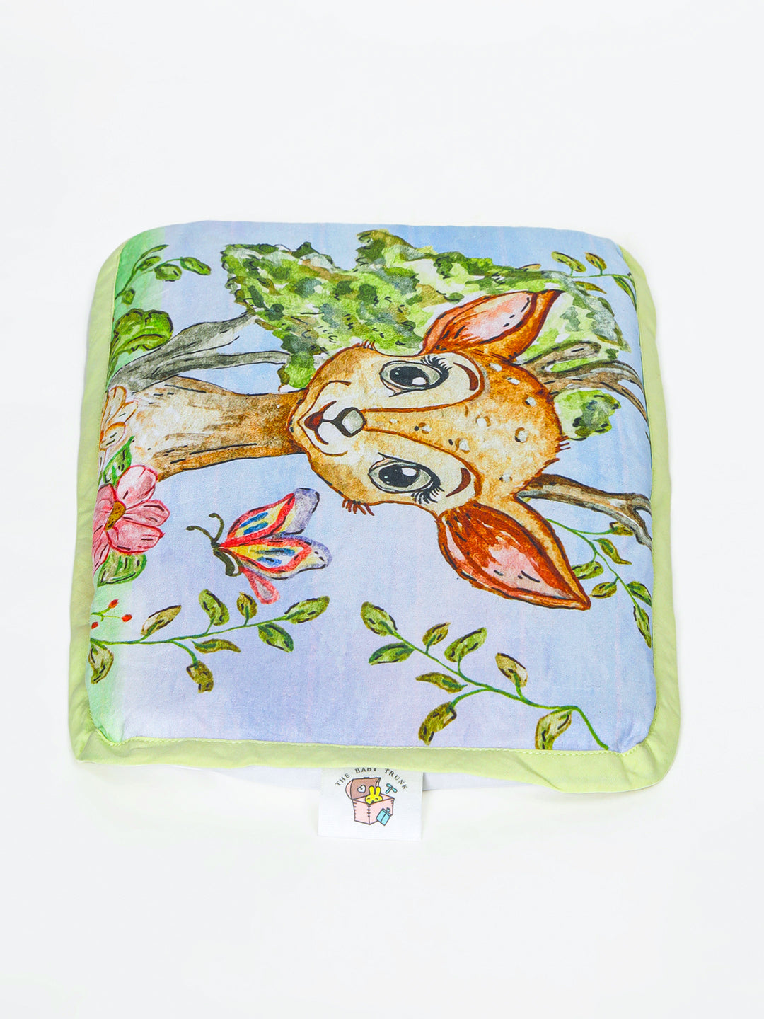 Baby Head Shaping Organic Mustard Seed Pillow - Bambi