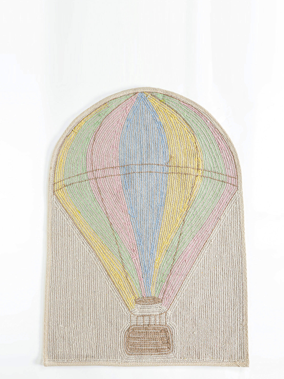 Up & Away Balloon Tufted Nursery Floor Mat