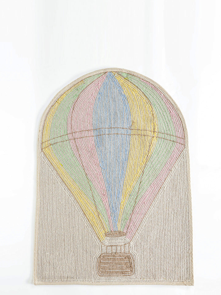 Up & Away Balloon Tufted Nursery Floor Mat