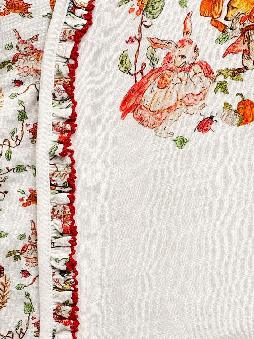 Soft Cotton Baby Bodysuit Red Riding Hood Print