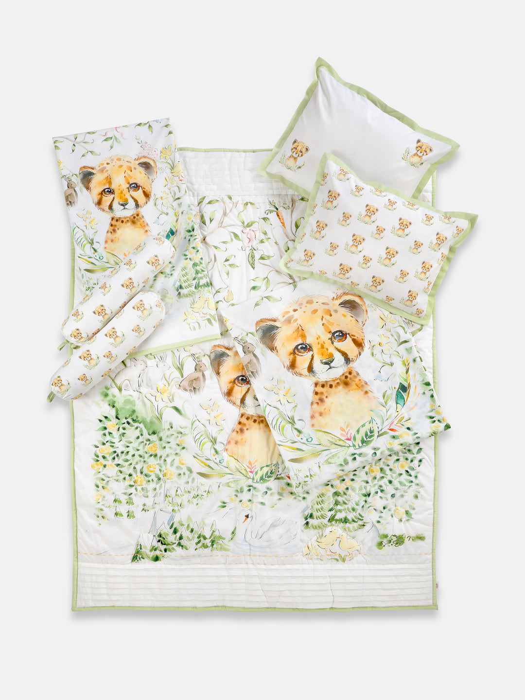 BEDDING SET -PACK OF 4  (LITTLE LEO)