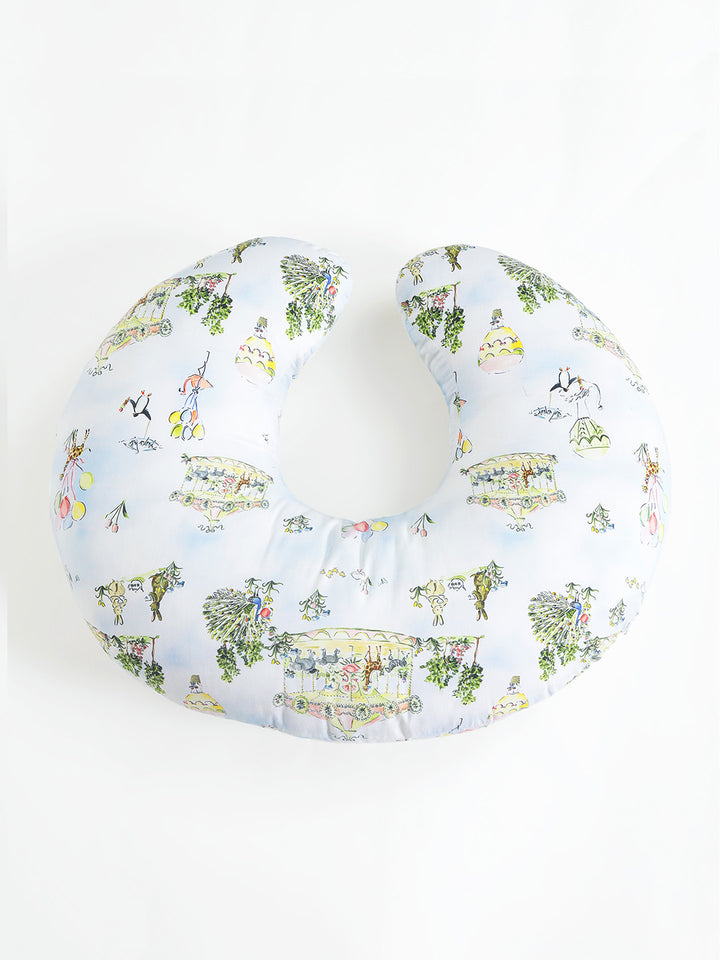 Baby Feeding Pillow - Carnival Carousel