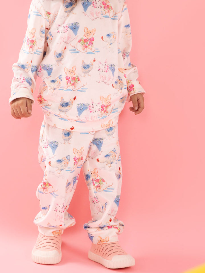 Cozy Co-ord - Farm Friends