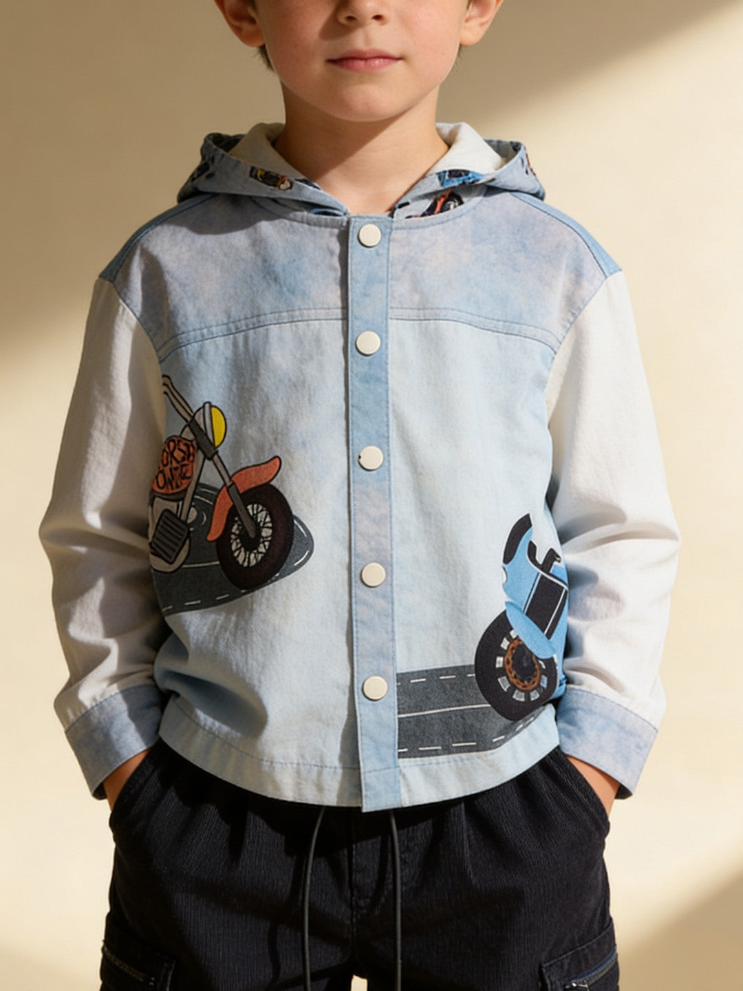 Kids Cotton Shacket - Little Dogsplay