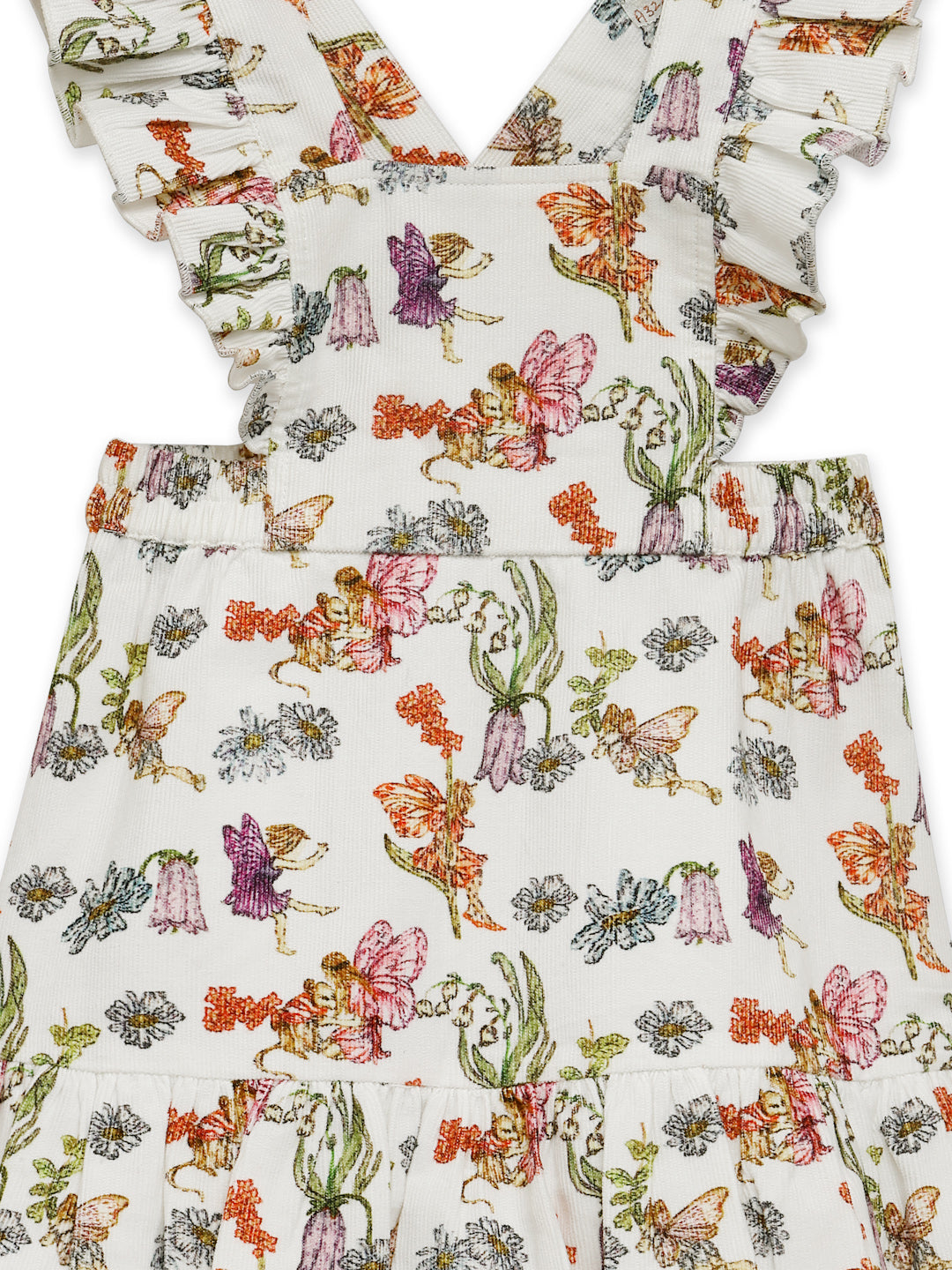Baby Girl Garden Fairy Corduroy Dress