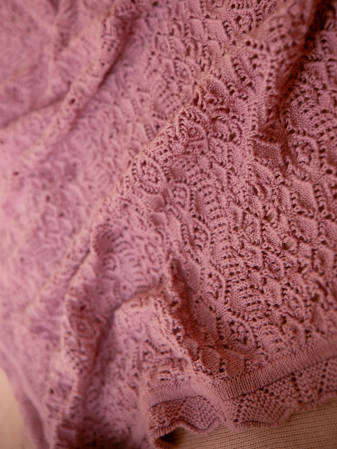 Blushing Peony Baby Blanket