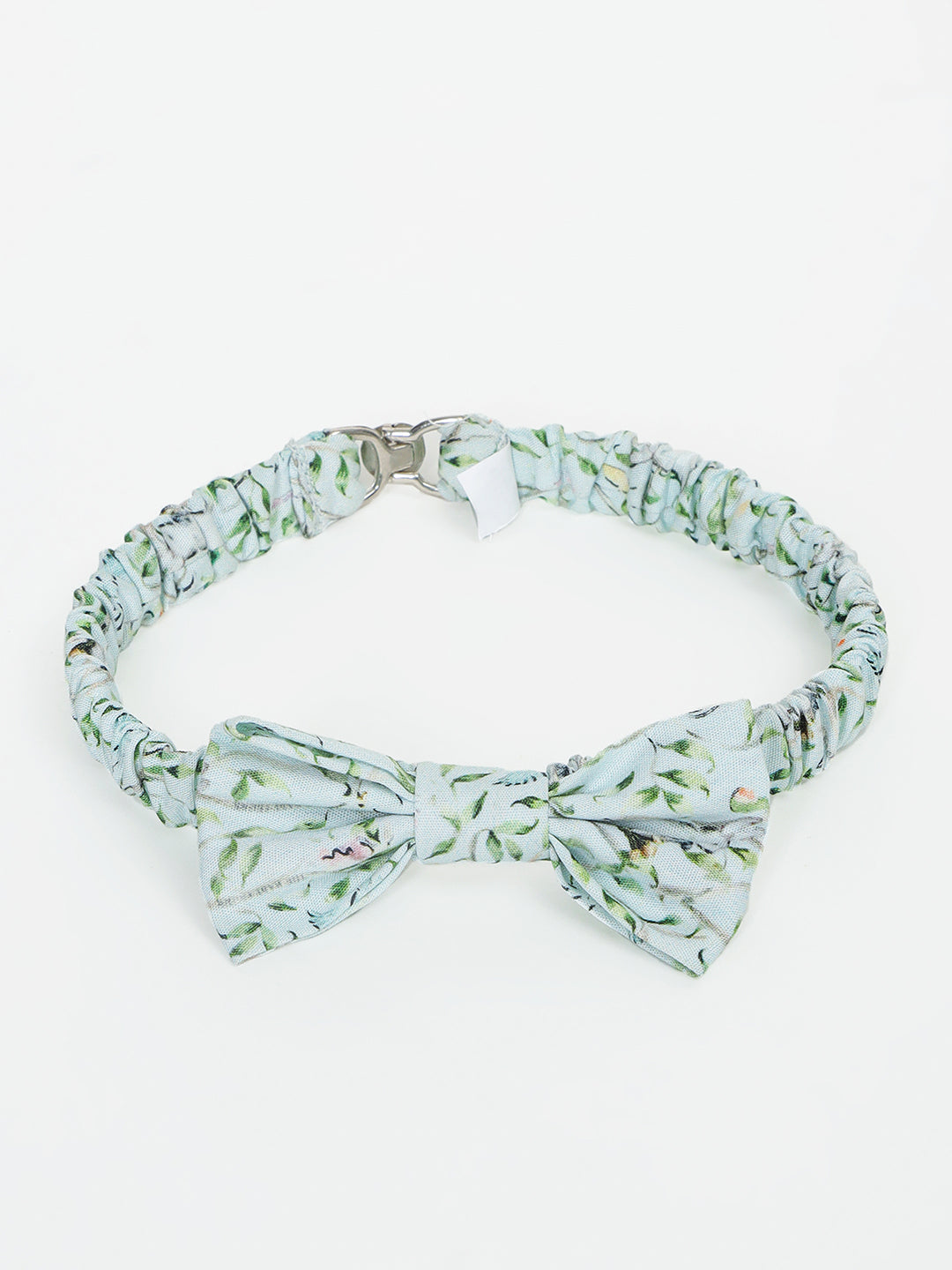 Boy's Cotton Printed Bow Tie in Pastel Green - Peter Rabbit