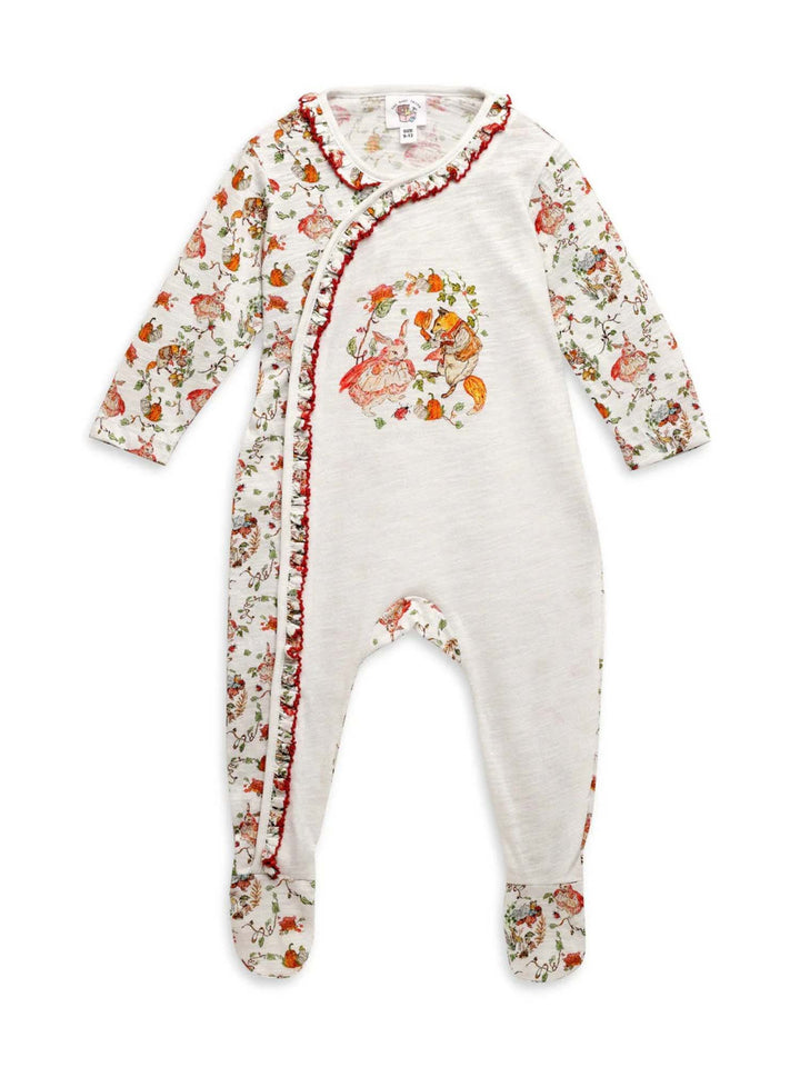 Soft Cotton Baby Bodysuit Red Riding Hood Print