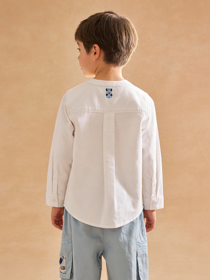 Band Collar Shirt – Signature Fit
