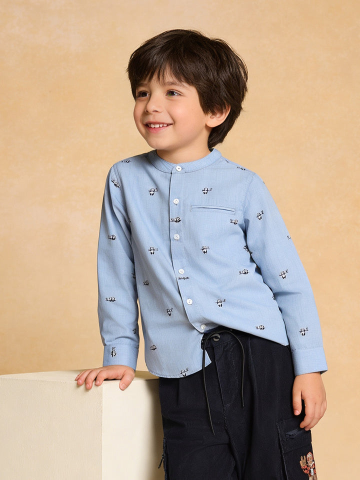 Band Collar Shirt – Signature Fit