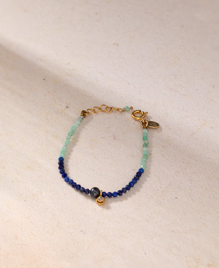 May Birthstone Baby Bracelet