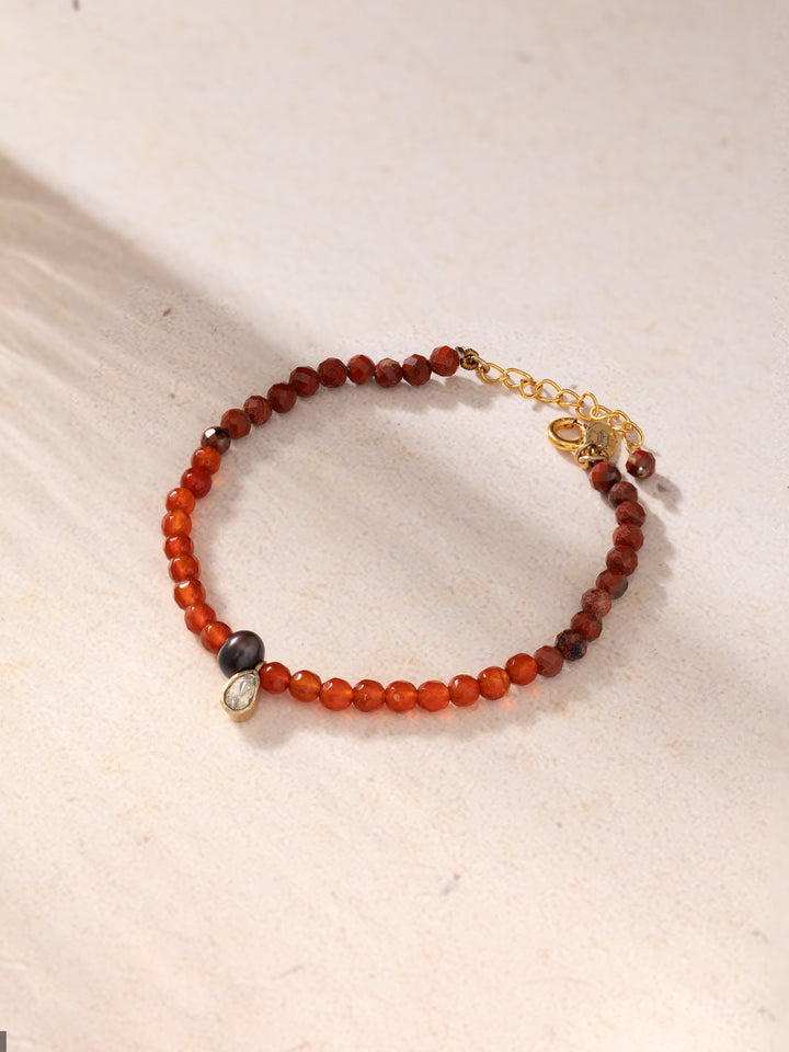 April Birthstone Mom Bracelet