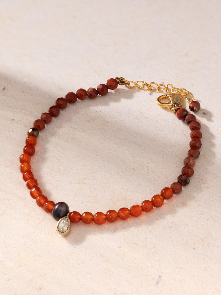 April Birthstone Mom Bracelet