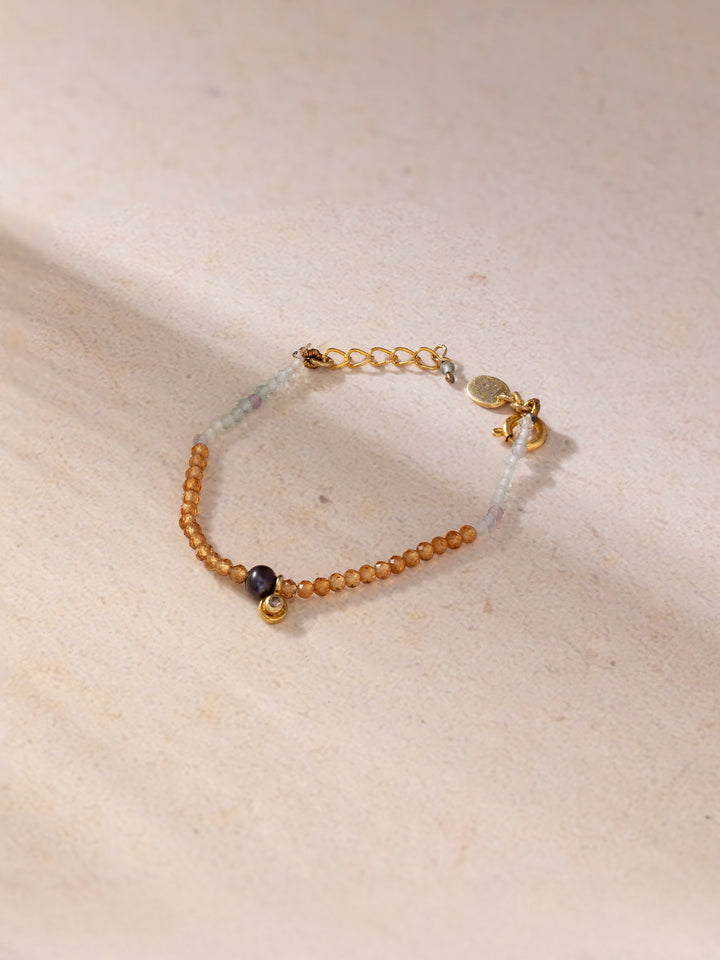 June Birthstone Baby Bracelet
