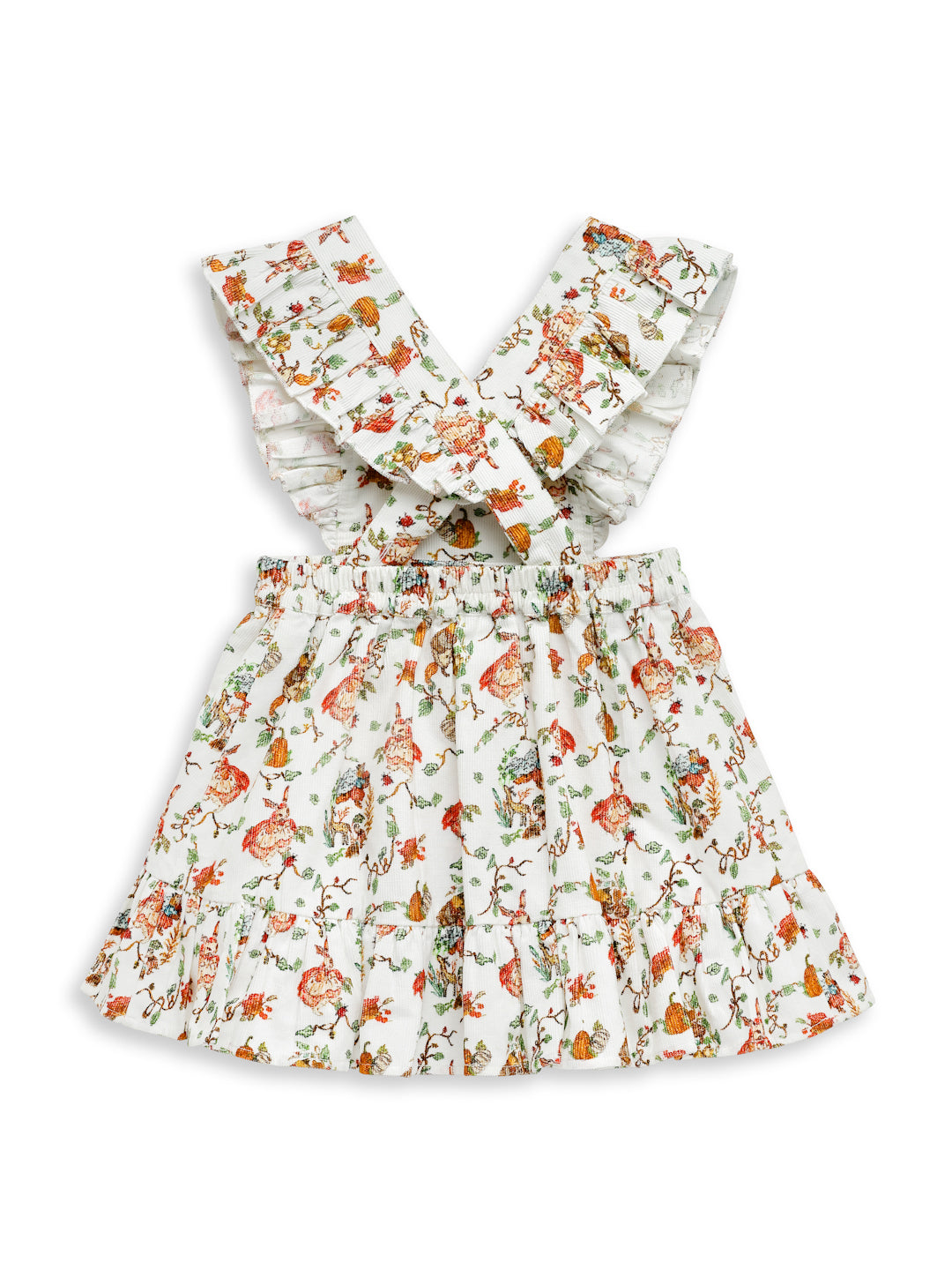 Cotton Corduroy Ruffle Dress 0-5 years