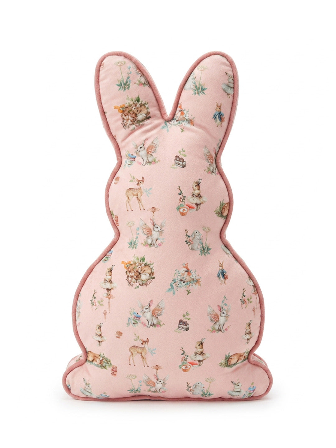 Kid's Cotton Pillow - Blush Bunny