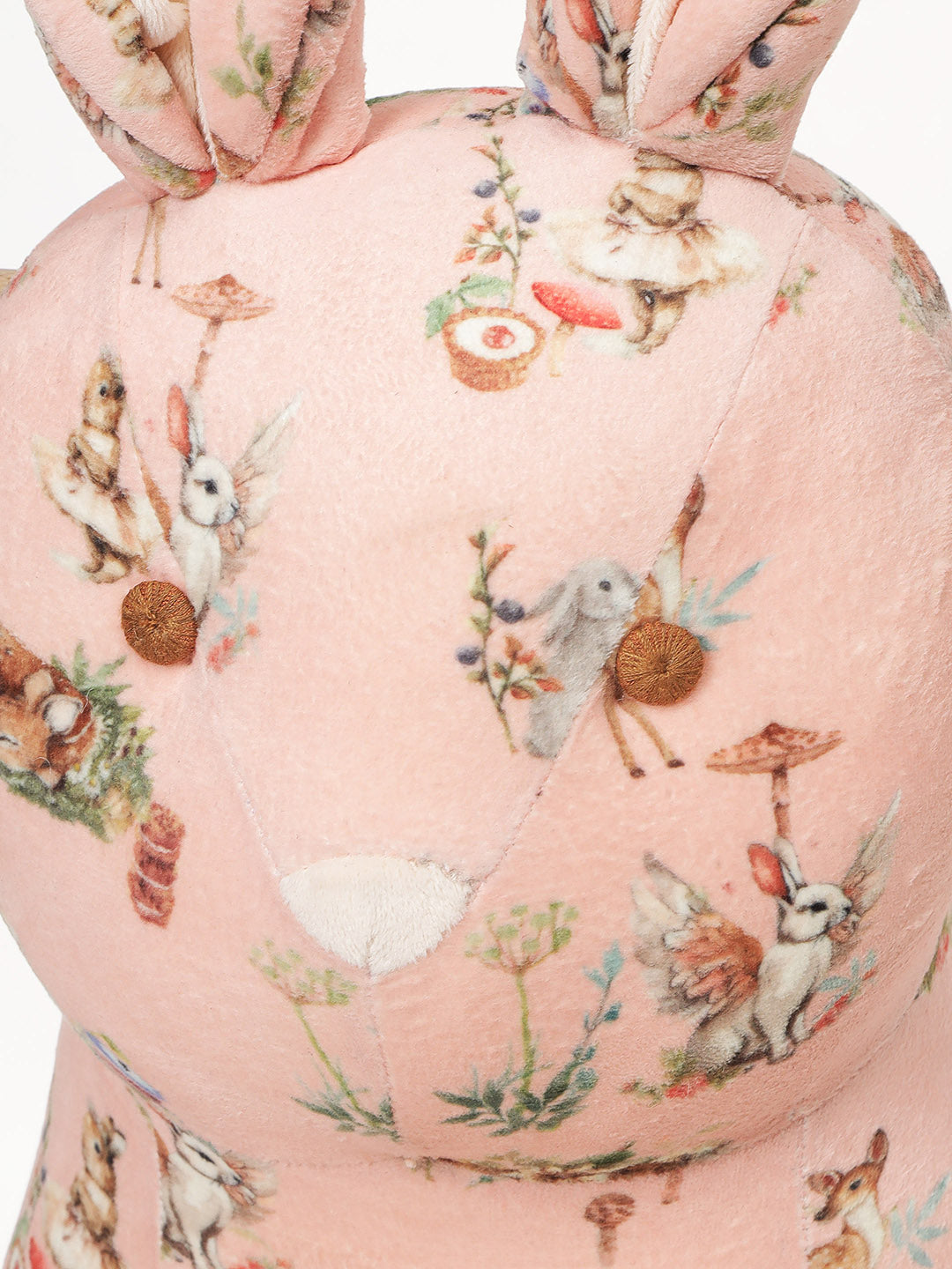 Baby's Traditional Rocker - Blush Bunny