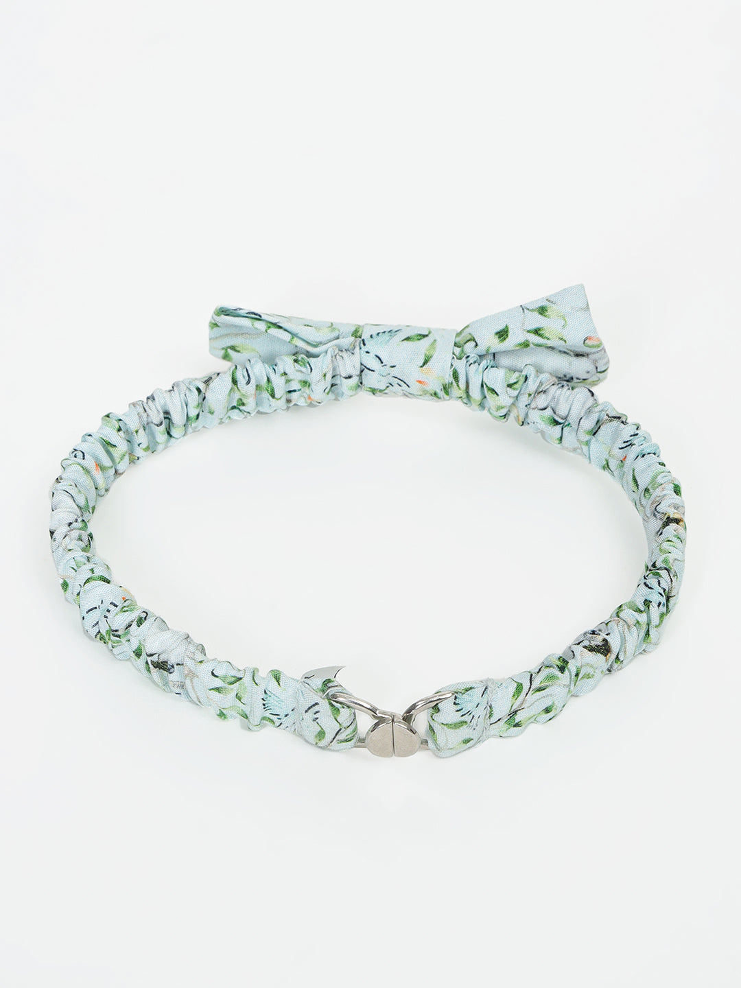 Boy's Cotton Printed Bow Tie in Pastel Green - Peter Rabbit