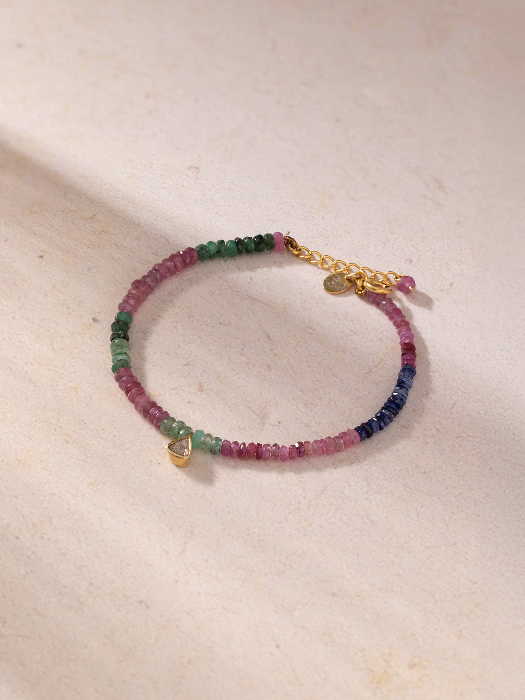 Sapphire Serenity Polki Bracelet