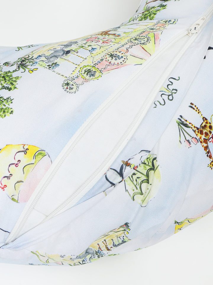 Baby Feeding Pillow - Carnival Carousel