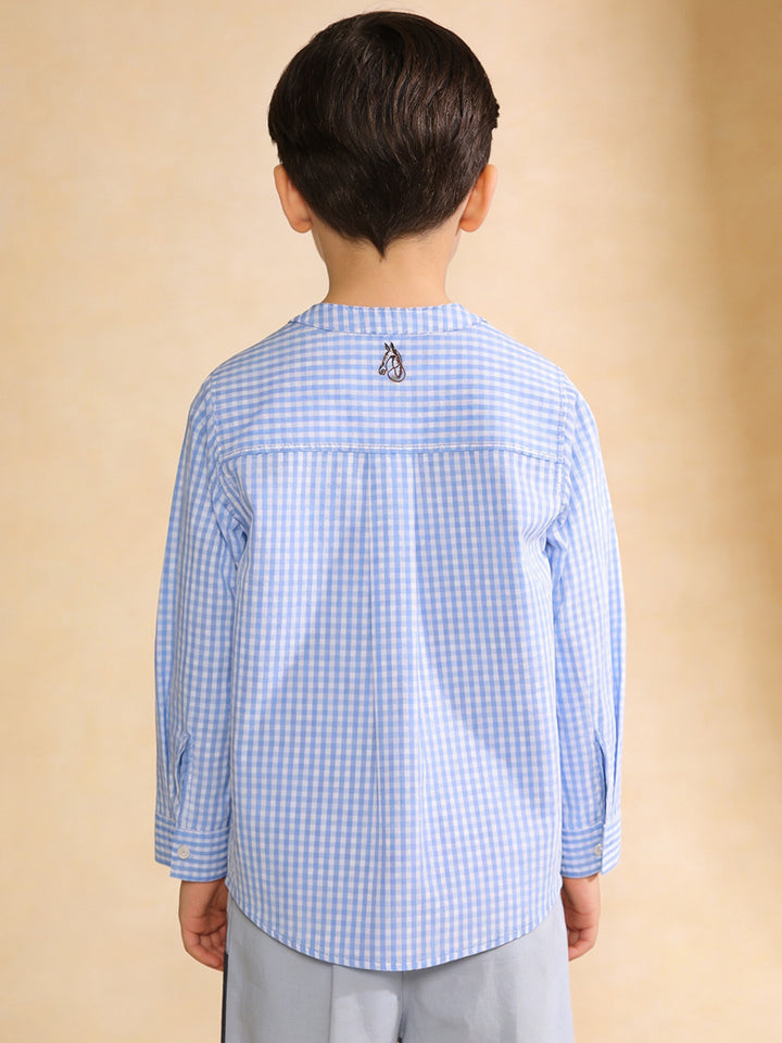 Band Collar Shirt