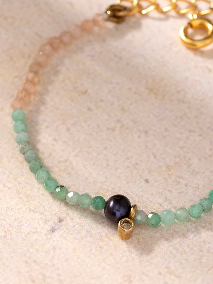 July Birthstone Baby Bracelet