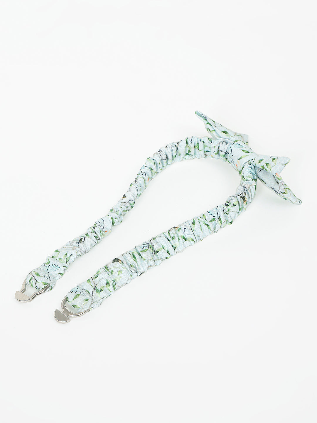 Boy's Cotton Printed Bow Tie in Pastel Green - Peter Rabbit