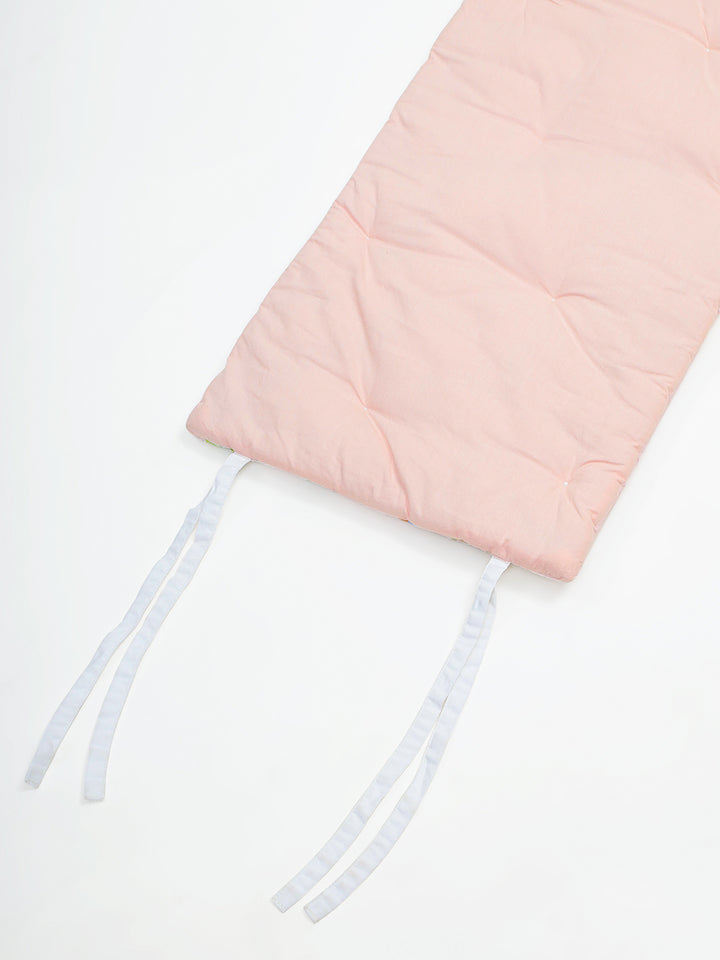 Baby Cot Bumper - Blush Bunny